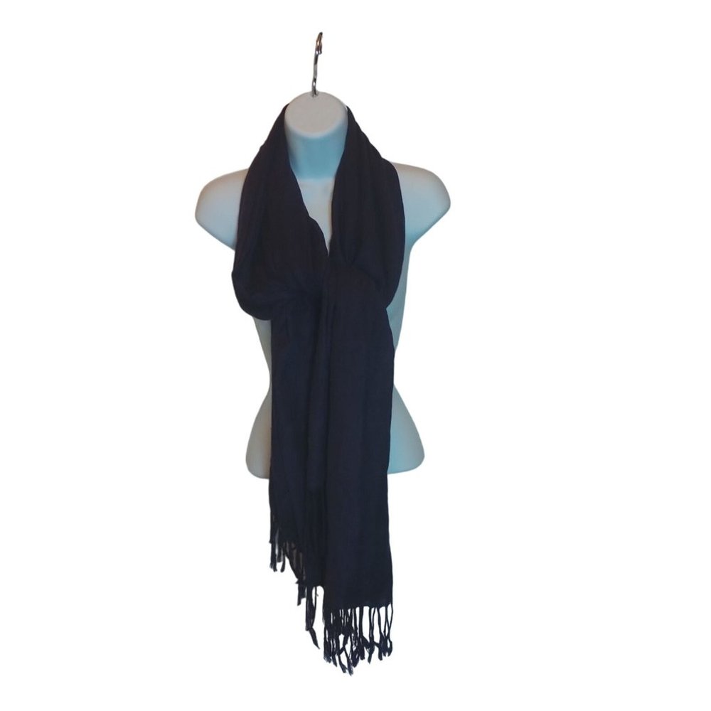 Women's Purple Scarf/Wrap 74 x 27 - Picture 3 of 5